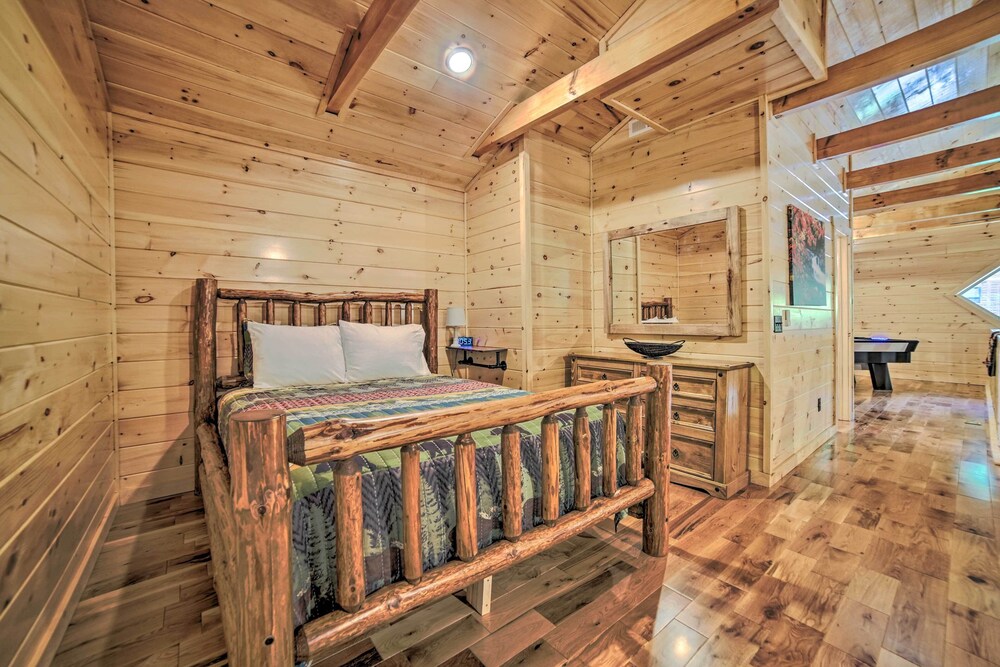 Hot Tub, Pool Access & Fire Pit: Gatlinburg Cabin view 2