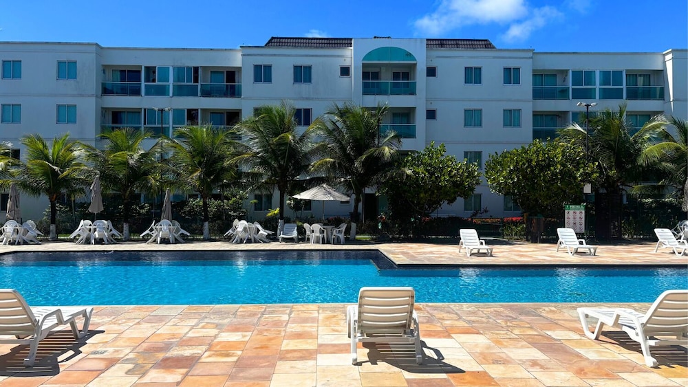 Flat Família no Palm Village Acqua