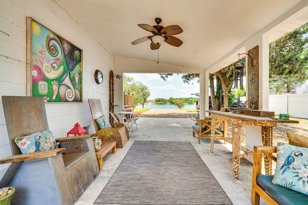 Artsy Bungalow on St Anne Lake: Pool, Dock & Deck