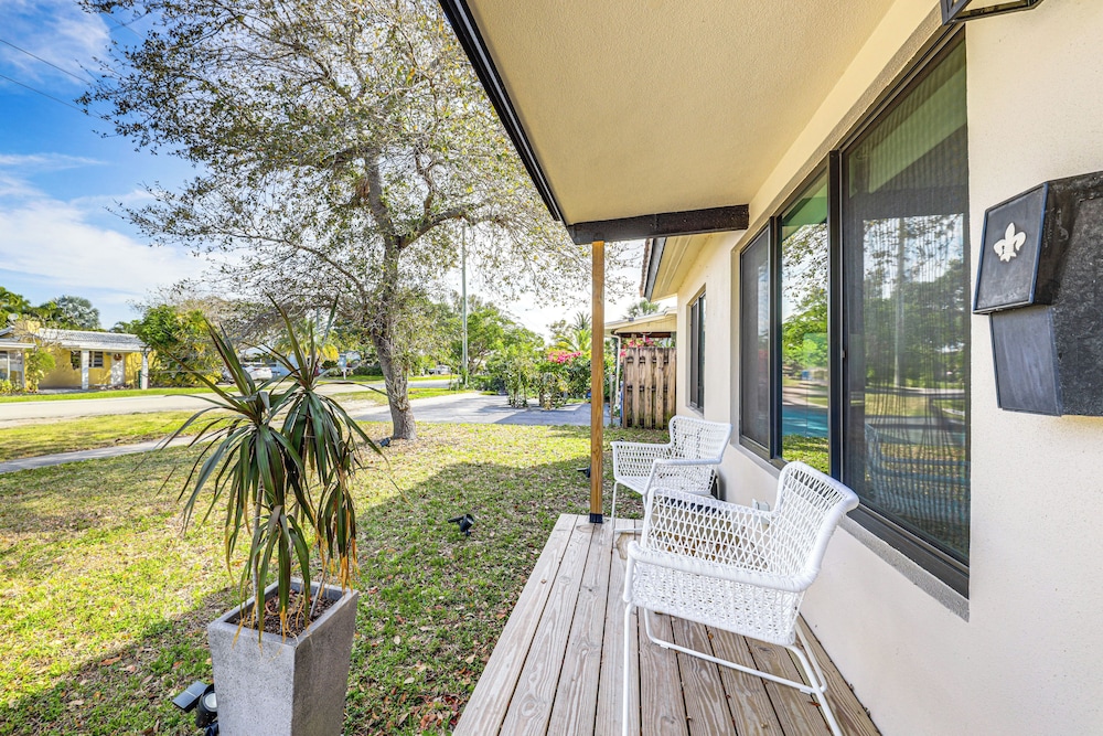 3 Mi to Beach: Renovated Haven in Fort Lauderdale!