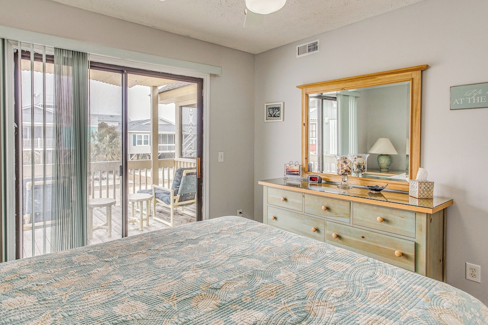 Walk to Ocean: Sunset Beach House w/ 3-level Deck!