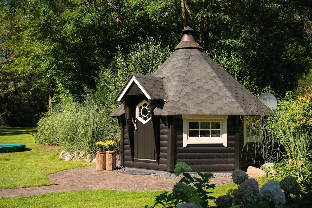 Group House in Twente With Hot Tub