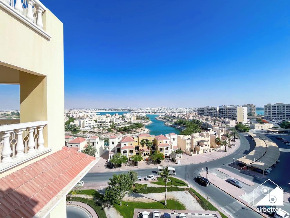 Peaceful Lagoon View l 1BR in RAK With Balcony
