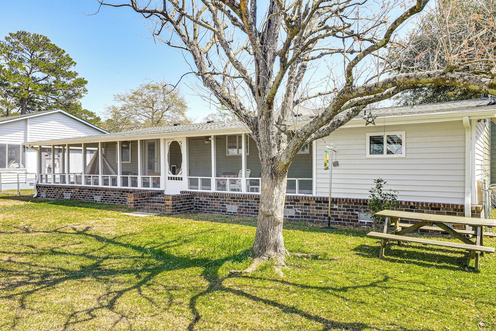 Lake Moultrie Access: Moncks Corner Home w/ Dock