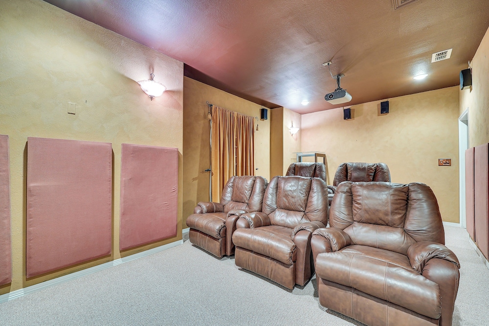 Private Theater & Pool: Spacious Mission Home