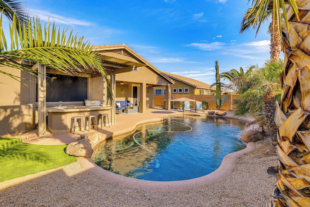 Hot Tub & Heated Pool: Home in Estrella Mtn Ranch