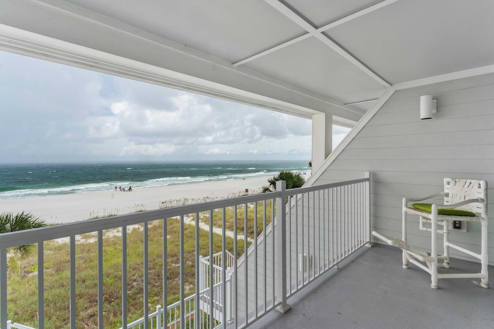 Beachfront Panama City Beach Stay With Gulf Views, Balconies, a King Suite, two Queens, and Twin Nook for 8 Guests The Shores Townhome by Avantstay