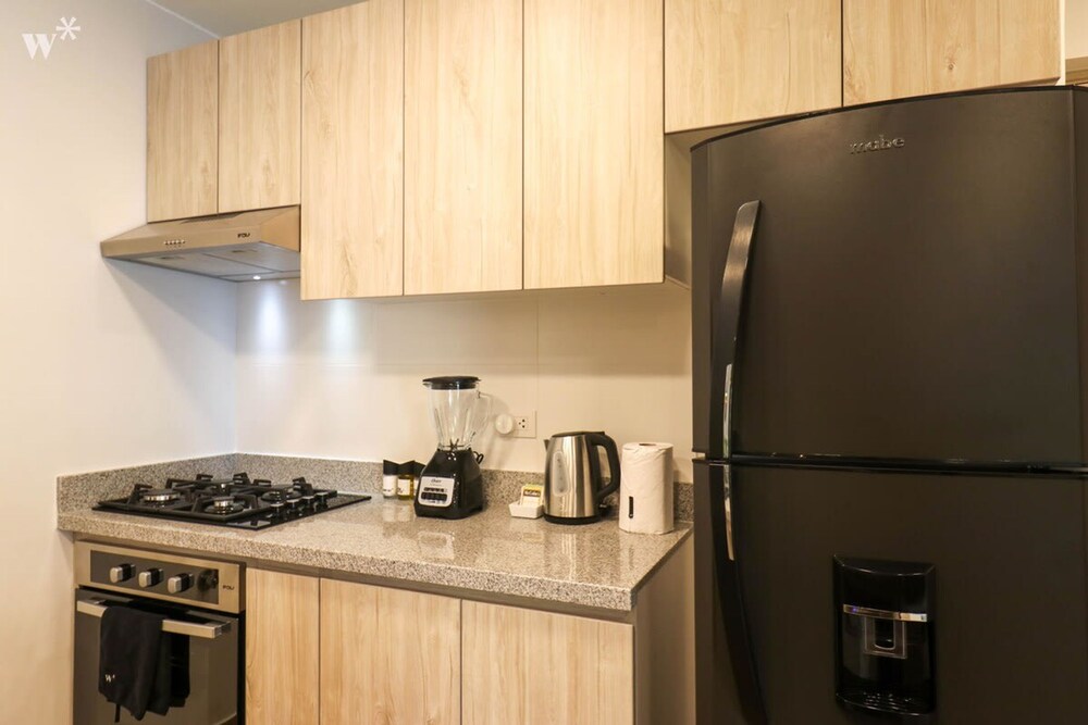 w Authentic 2BR in Miraflores en Lima — kitchen