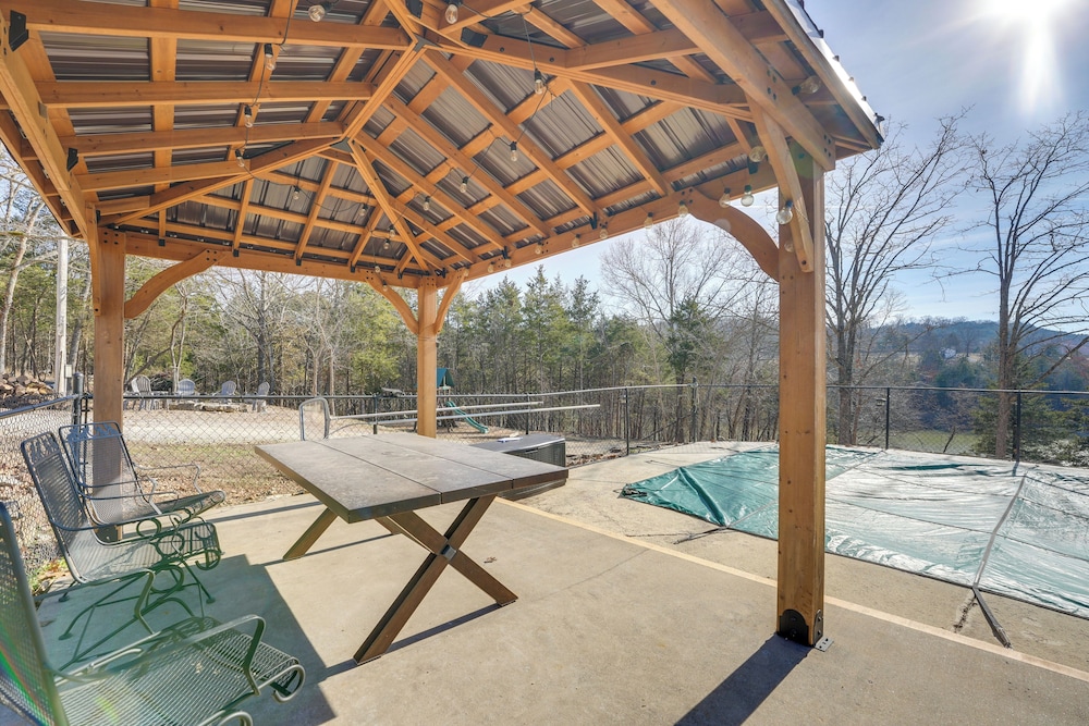 Walk to Lake & Trails: Cape Fair Retreat w/ Grill!