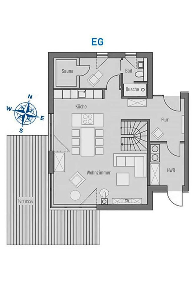 Ferienhaus Klint in Lancken