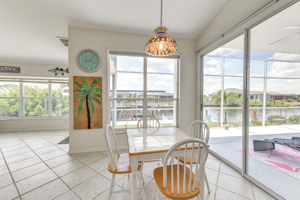 12 Mi to Gulf: Port Charlotte Home w/ Boat Dock