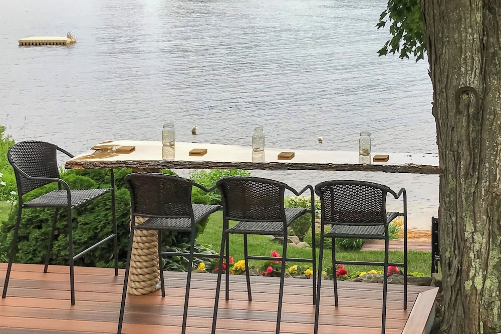 Lakefront Milton Home w/ Dock & Private Beach
