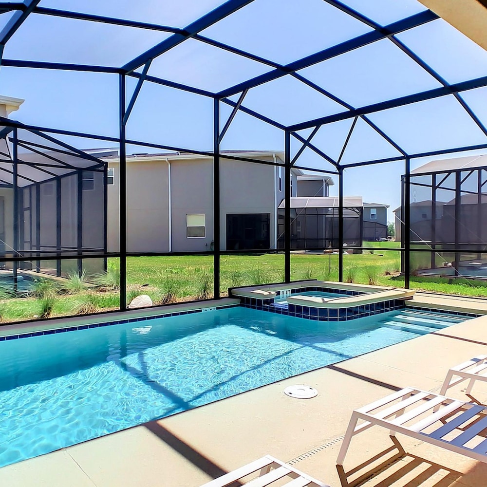 Cozy Kissimmee 6BR Themed Home w Pool SPA Loft view 4