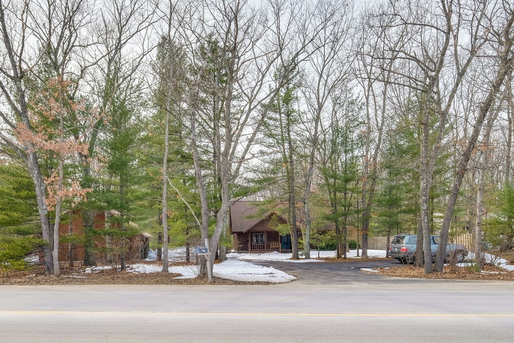 Interlochen Cabin w/ Fireplace - Near State Park! view 3