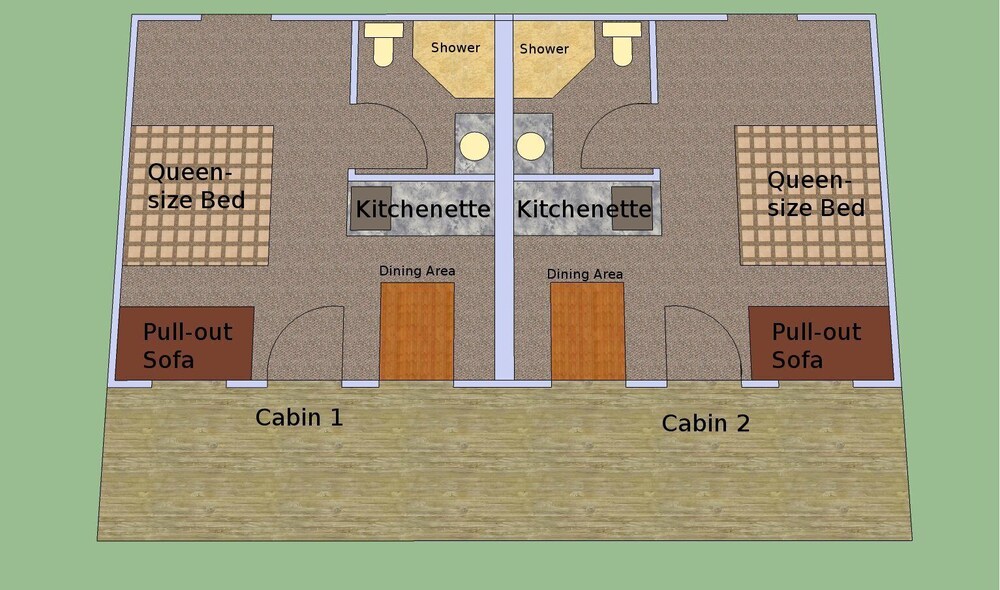 Waco Vacations - Pet Friendly Cabin 4 - 15 Minutes From Magnolia and Baylor - Property Image 15