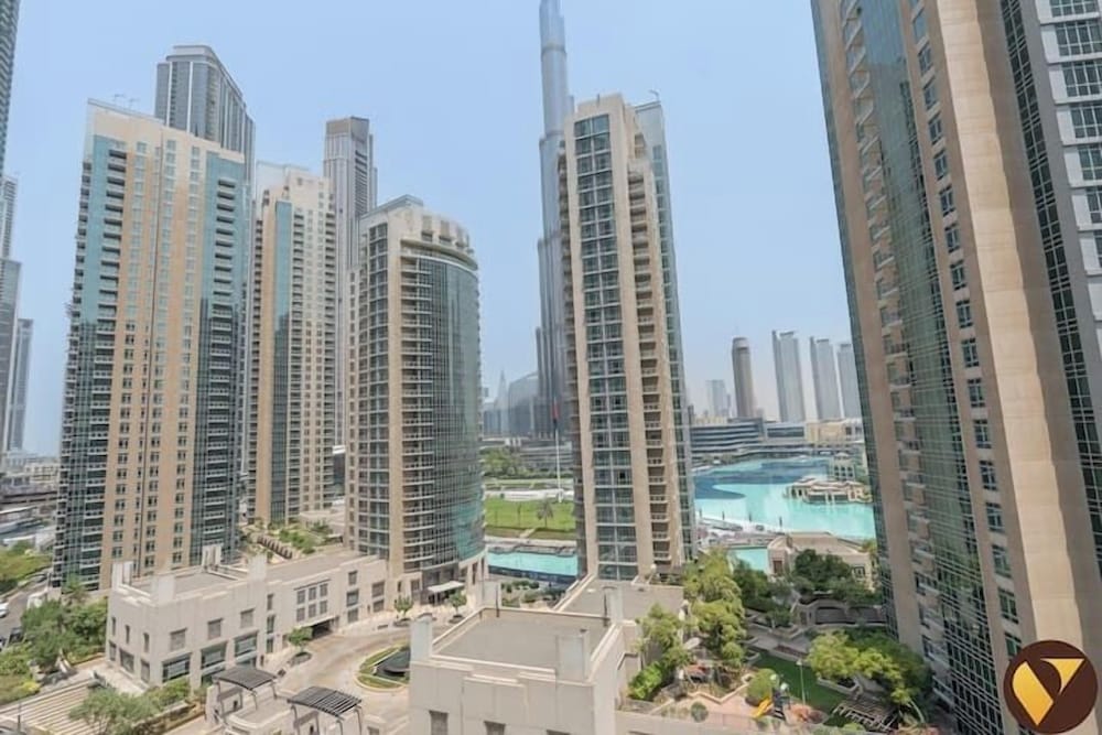 Downtown Balcony With Burj Khalifa View