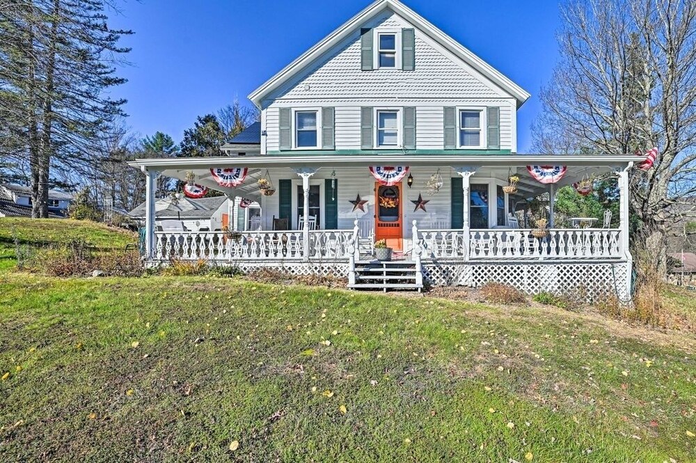 10 Mi To Gore Mountain: Home In Adirondack Park 5 Bedroom Home