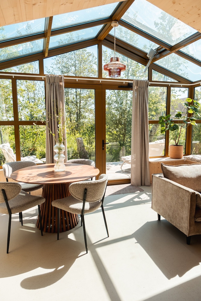 Holiday Home in Friesland With Greenhouse Charm