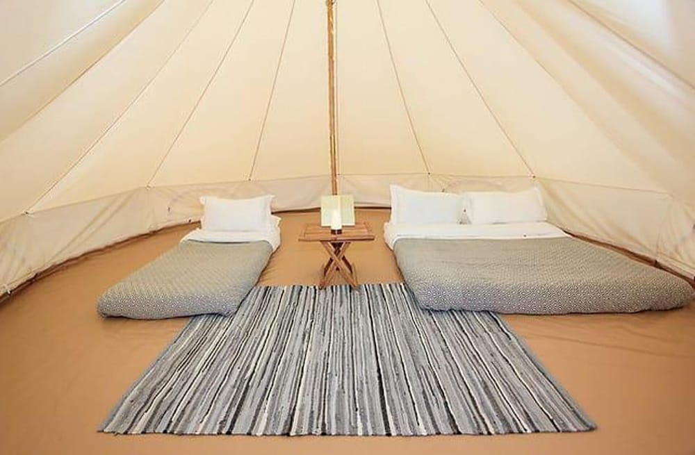 17 'talitha' Bell Tent Glamping Anglesey view 3