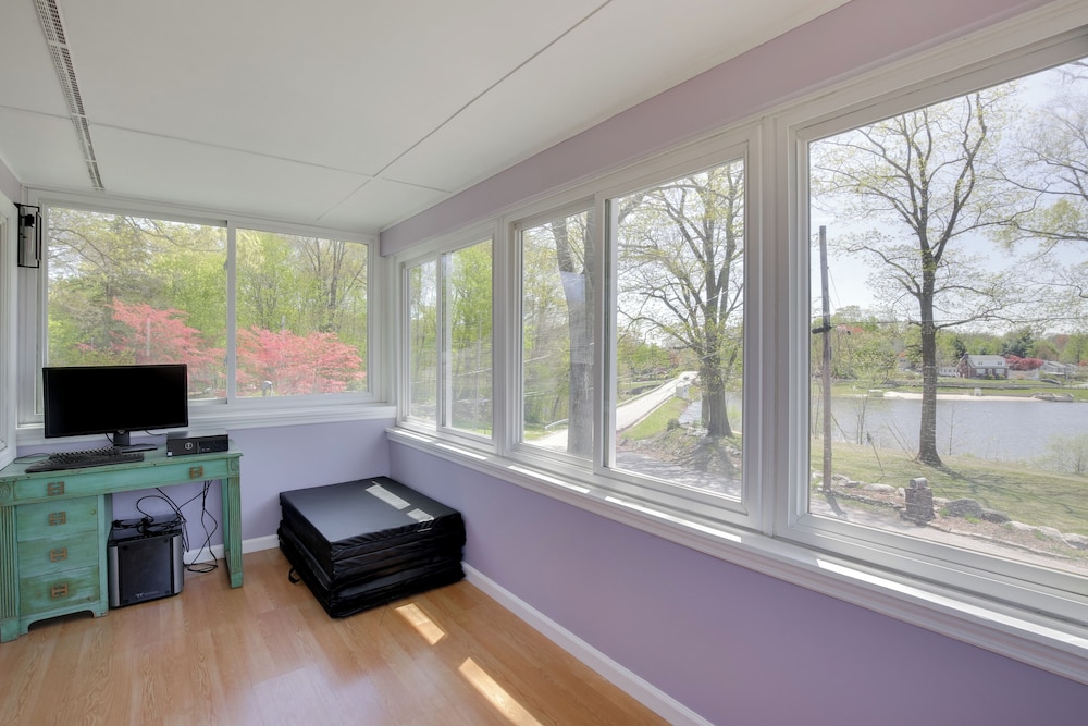 Lake Carmel Access: Waterfront Home w/ Deck!