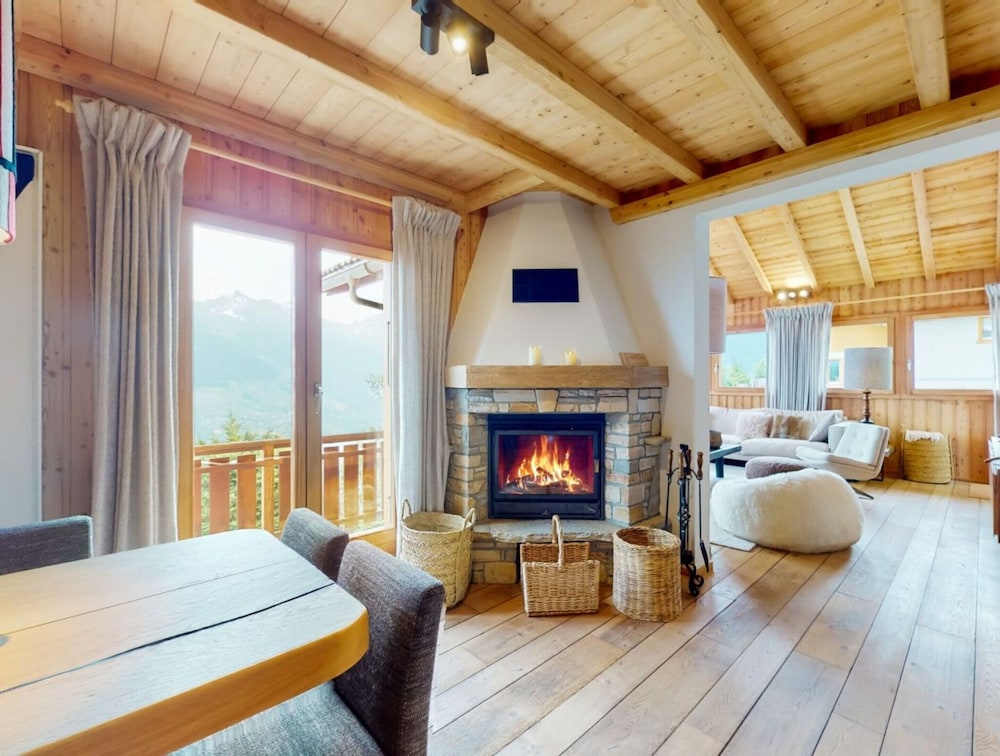Beautiful Chalet in Le Bouveret With Garden