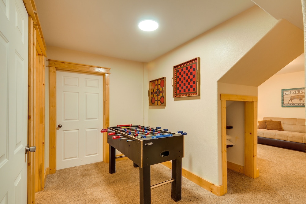 Rustic Pagosa Springs Cabin w/ Hot Tub + Game Room view 4