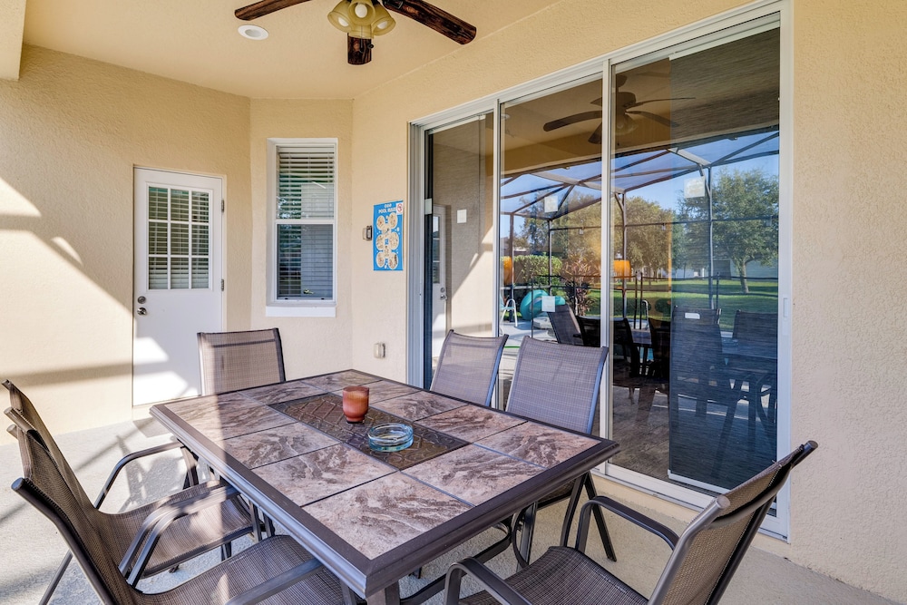 Lake Access & Lanai: Haines City Family Home!