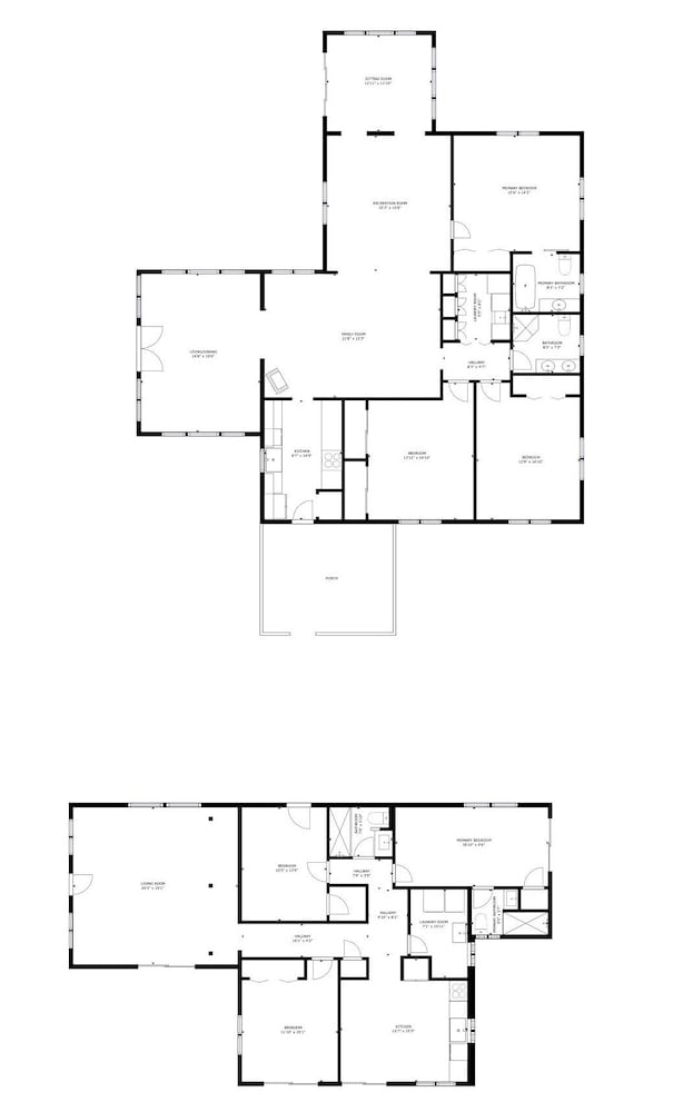 Sleeps 16 Two Beautiful Homes w/ Private Pool Sunset Grove