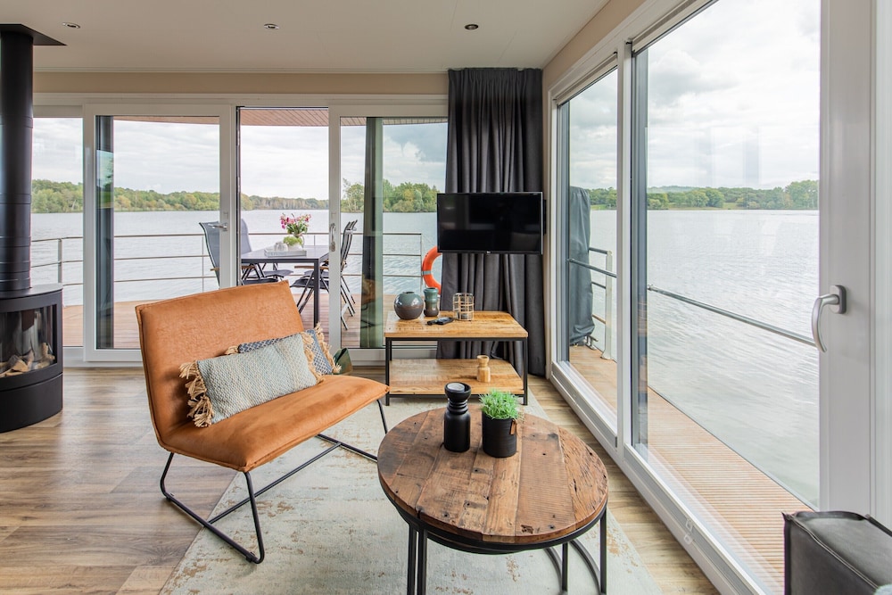 Houseboat in Netherlands Near Holiday Park