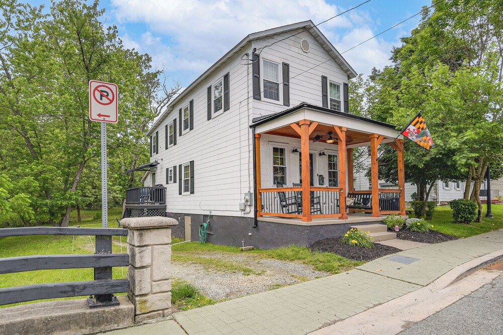 Walk to Town & River: Charming Home in North East!