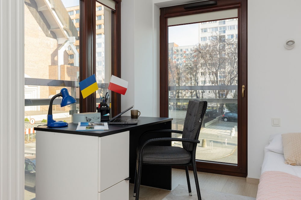 Warsaw Apartment Home Office by Renters view 4
