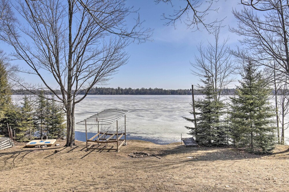 Waterfront Pike Lake Retreat: Snowmobile Paradise view 5