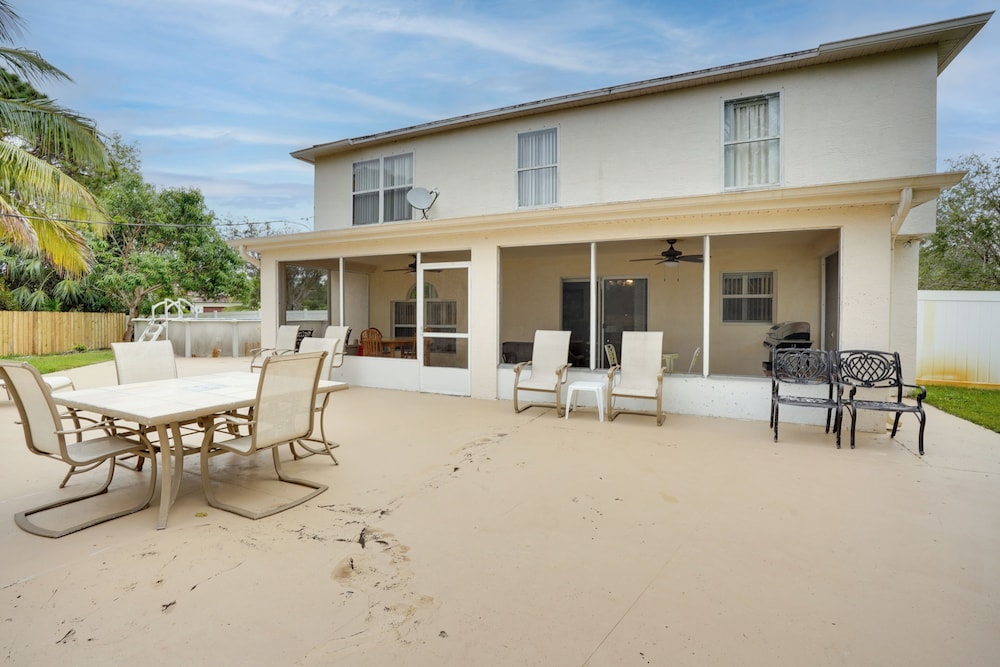 Family Gem in Port St Lucie w/ Backyard & Pool!