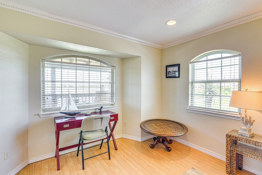 Intracoastal Views & Deck: Surfside Beach Home