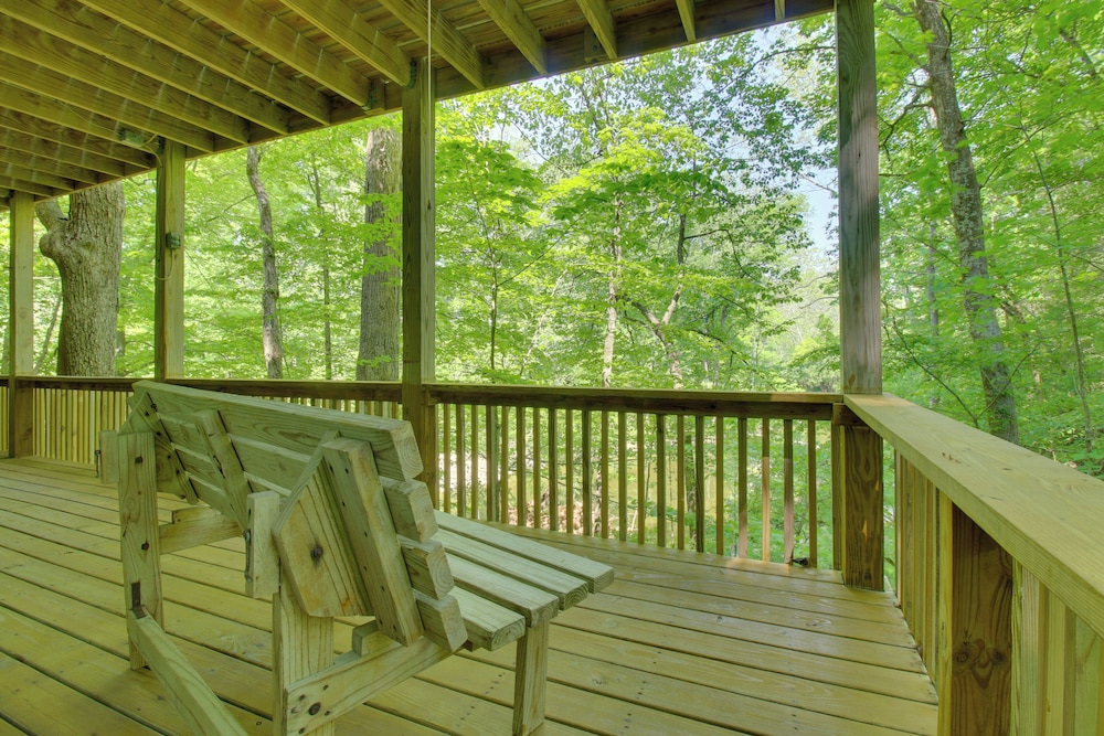 Riverside Cabin w/ 3 Decks in North Vernon! - Property Image 32