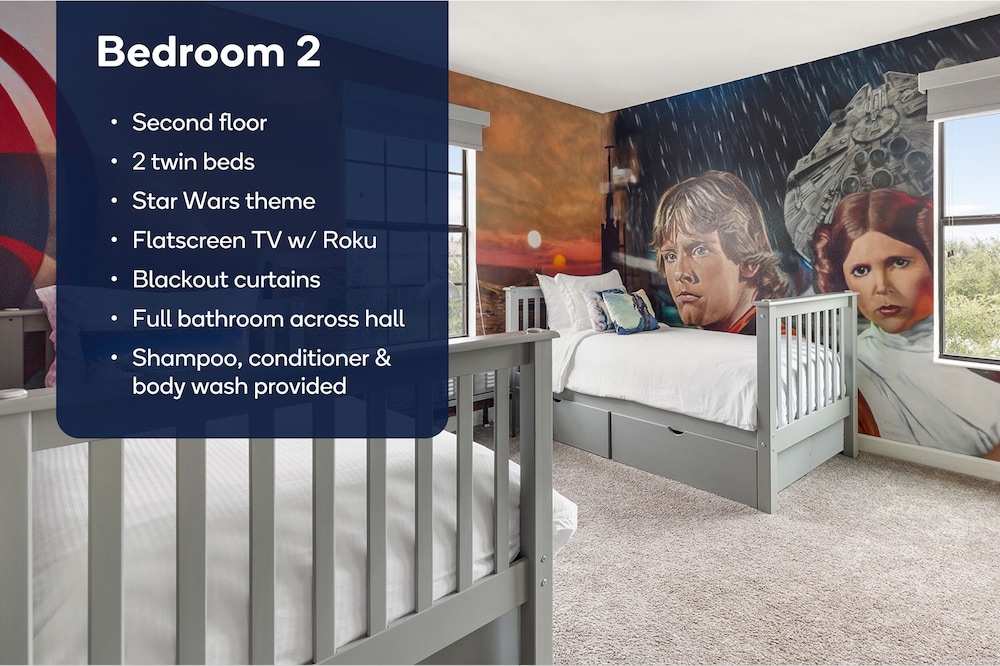 Orlando Resort Retreat Fun-filled Family Haven 5 Bedroom Home
