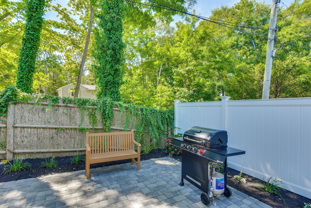 Walk to Main St: Osterville Village Gem w/ Patio