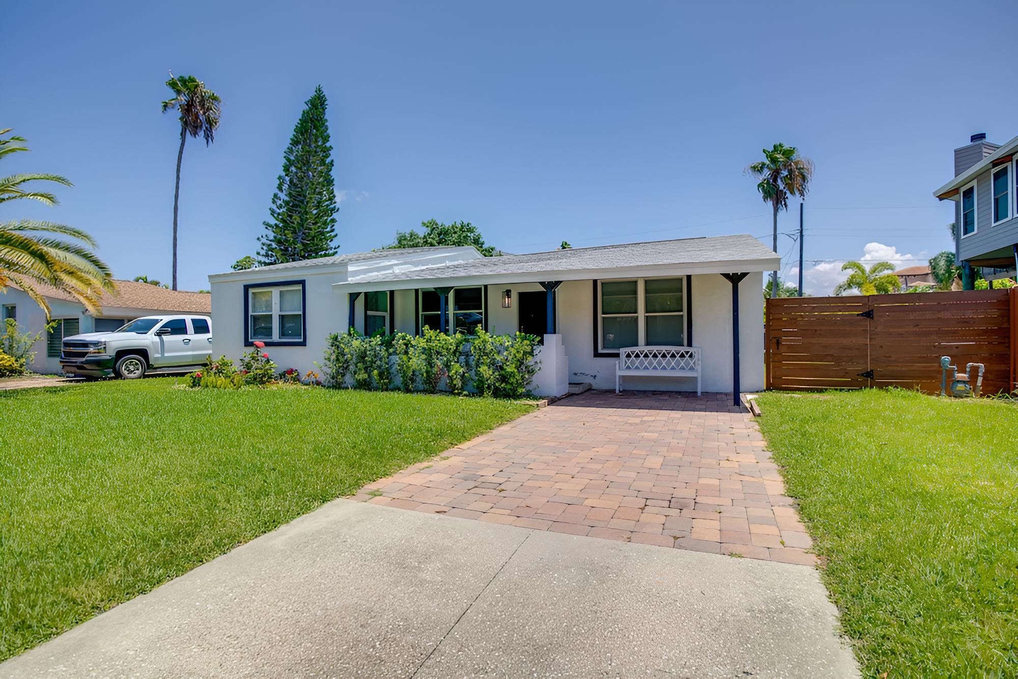 Redington Beach Home: Patio, Grill, Walk to Beach view 5