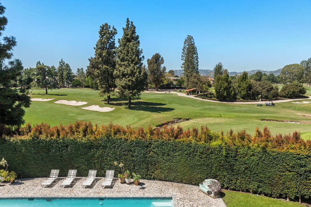 Howard Hughes Estate - Spanish Revival Gem w/ Pool, Wine Cellar & Guest House