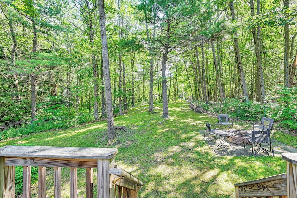 Becket Home w/ 3-season Porch: Walk to Lake Access