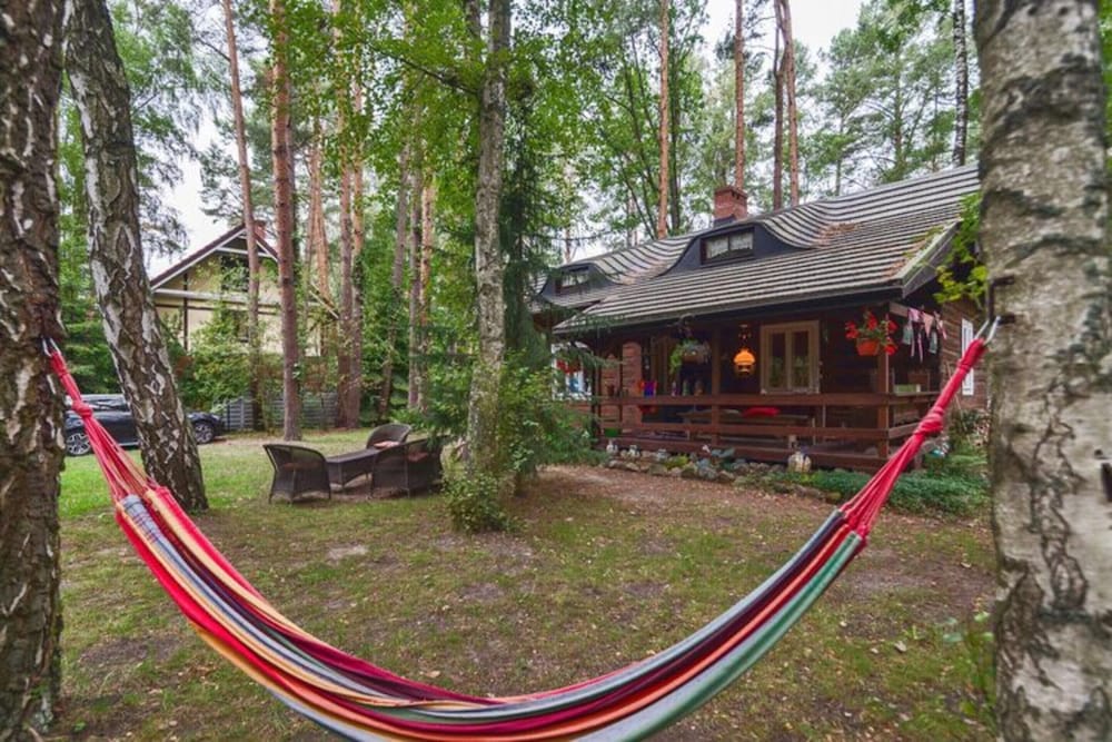 Wooden House in Debki Near Baltic Sea Beach view 2