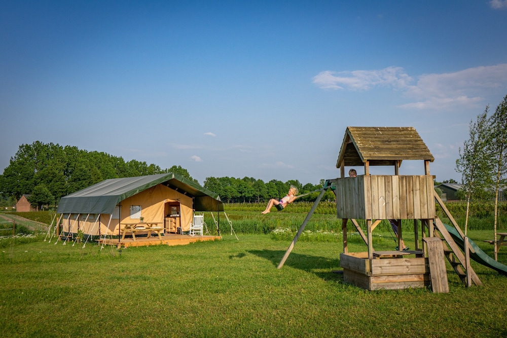 Safari Lodge on a Cozy Site With 3 Tents