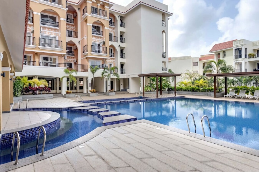 1BR in North Goa Pool Gym Clubhouse Access