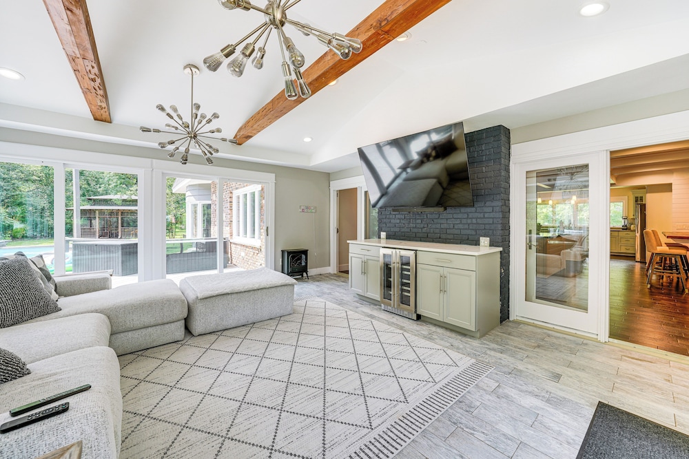 7,100 Sq Ft Retreat w/ Gazebo + Koi Pond in Wayne!