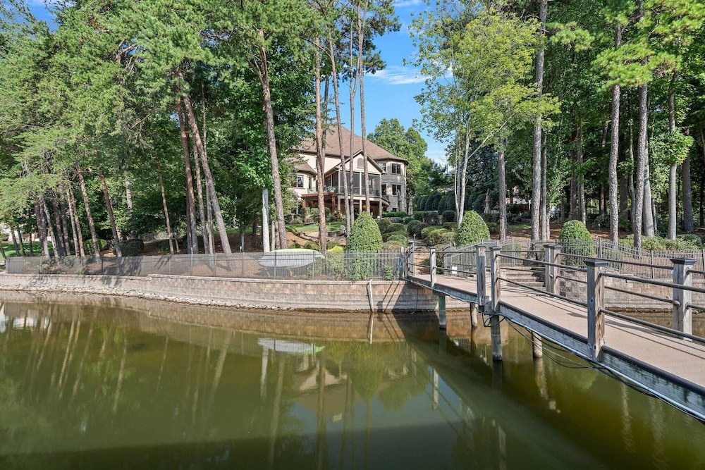 Livin' Large Lake Norman Estate w/ Pool, Dock, Game Room & Scenic Views