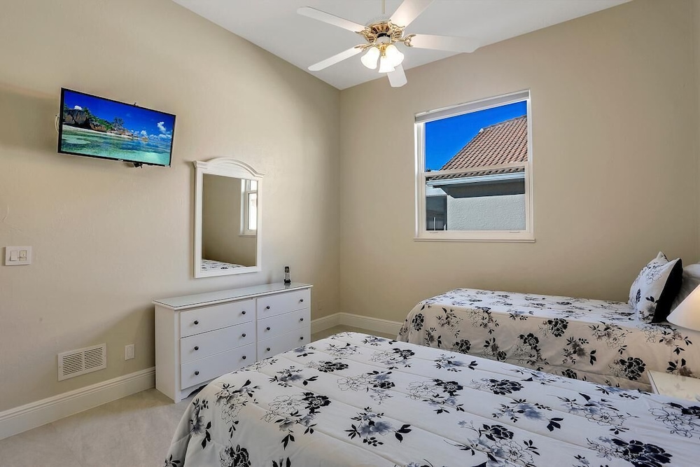 Waterfront Home With Pool, spa and Walk to Beach view 2