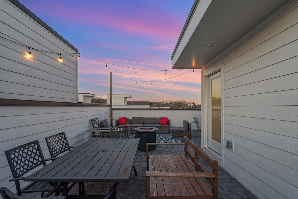 Nashville Nest - Rooftop Patio - Mins To Broadway