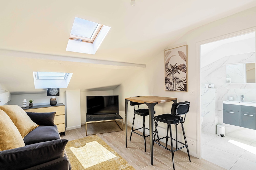 Cozy Apartment - Bright Skylight - Cannes Center