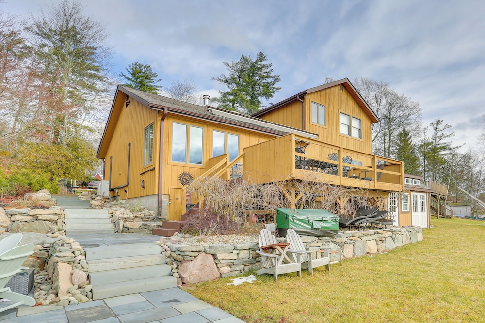 Swim, Hike & Ski: Waterfront Home in White Lake!