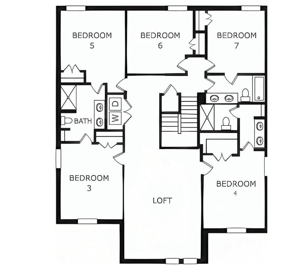 Championsgate Resort 7 Bedroom Home with Pool 7 Home